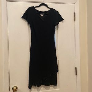 Dress Barn size 10 black dress